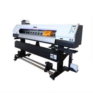 Large Format Digital Inkjet Dye Eco Solvent Printer with Dual Head